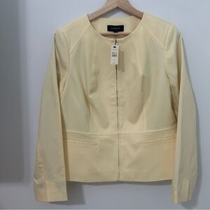 Talbots Women's Light  Cream Blazer